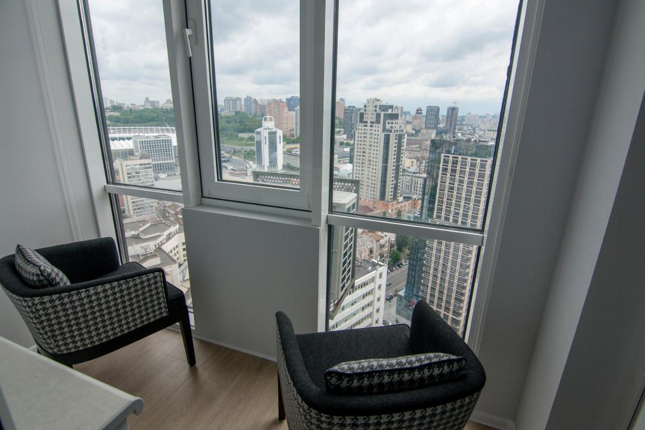 Royal Tower Residence Big Vip Apartment In Center Floor 27 Kijów Zewnętrze zdjęcie